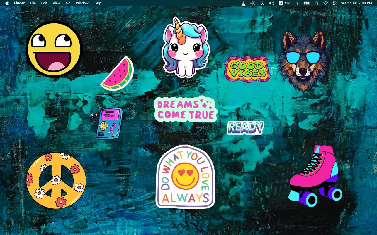 Desktop Stickers screenshot 3